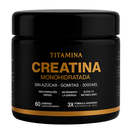 Creatina Monohidratada 3000 MGH - Titamina™️